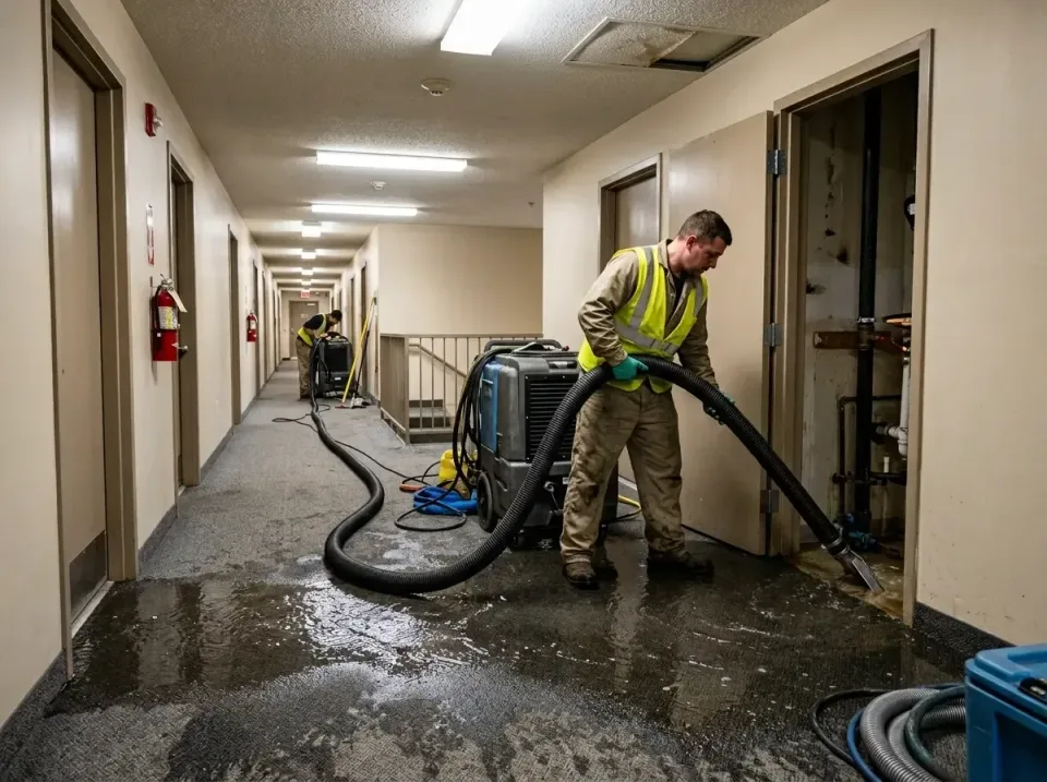 multi-unit-apartment-hallway-f-005 — frequently asked questions, Emergency Burst Pipe Water Extraction & Removal in Saddle R…